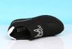BX377-005 黑色 坡跟舒适休闲女网鞋