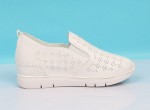 BX369-014 白色 镂空优雅时尚坡跟女鞋