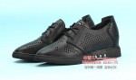 BX385-001 黑色 镂空优雅时尚内增高女鞋