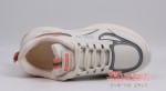 BX567-004 米色 时尚复古拼接厚底休闲鞋【二棉】