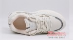 BX567-001 米灰色 时尚复古拼接厚底休闲鞋【二棉】