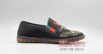 BX593-037 黑色 男中国风刺绣【国潮】舒适布单鞋