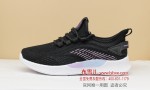 BX280-275 黑色 舒适休闲女网鞋【飞织】