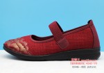 BX008-938 红色 中老年休闲舒适女单鞋