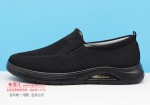 BX089-615 黑色 休闲舒适中老年男单鞋