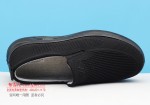 BX089-615 黑色 休闲舒适中老年男单鞋