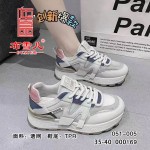 BX051-005 兰色 时尚舒适休闲女网鞋阿甘鞋